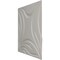Ekena Millwork 19 5/8in. W x 19 5/8in. H Savannah EnduraWall Decorative 3D Wall Panel Covers 2.67 Sq. Ft. WP20X20SVCCH - alternate 6